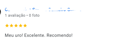 Avaliação Google 1